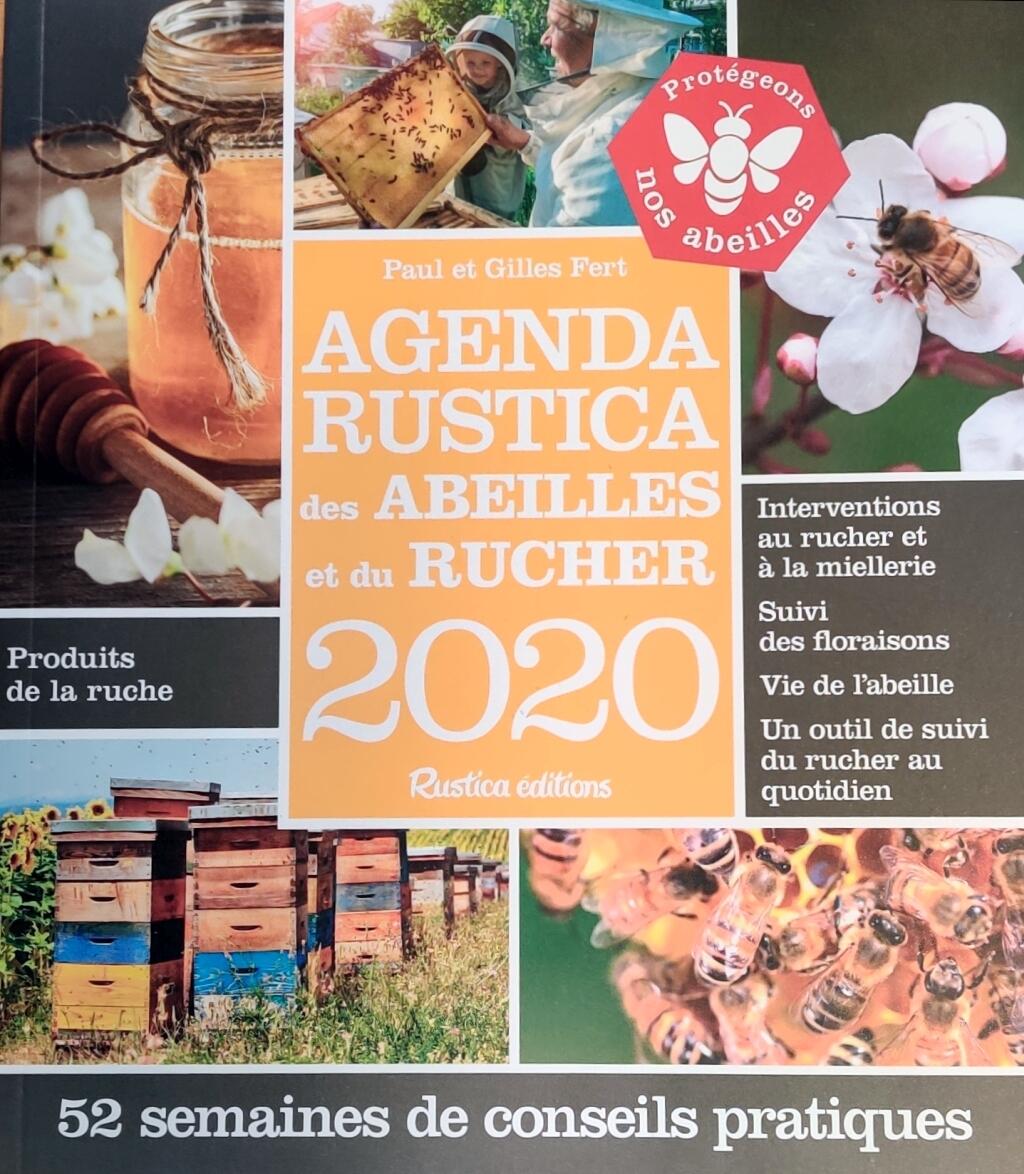 Agenda Rustica Des Abeilles Et Du Rucher 2022 Produit, NEVIERE materiel apicole
